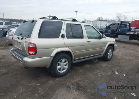 2001 Nissan Pathfinder Le из США, поврежденный, VIN JN8DR07Y71W529385